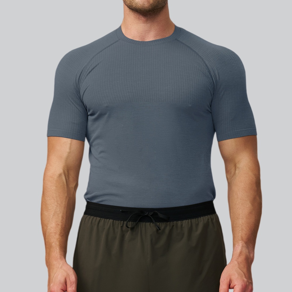 Sports Equipment Logos - T-shirt de sport uni pour homme,