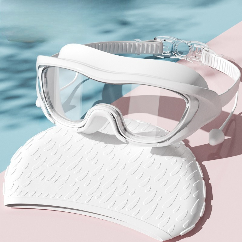 Swim Cap Silicone - Nouvelles lunettes de natation pour adultes