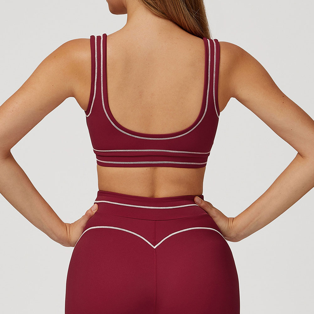 Sports Equipment Logos - Soutien-gorge de sport respirant JUREN pour
