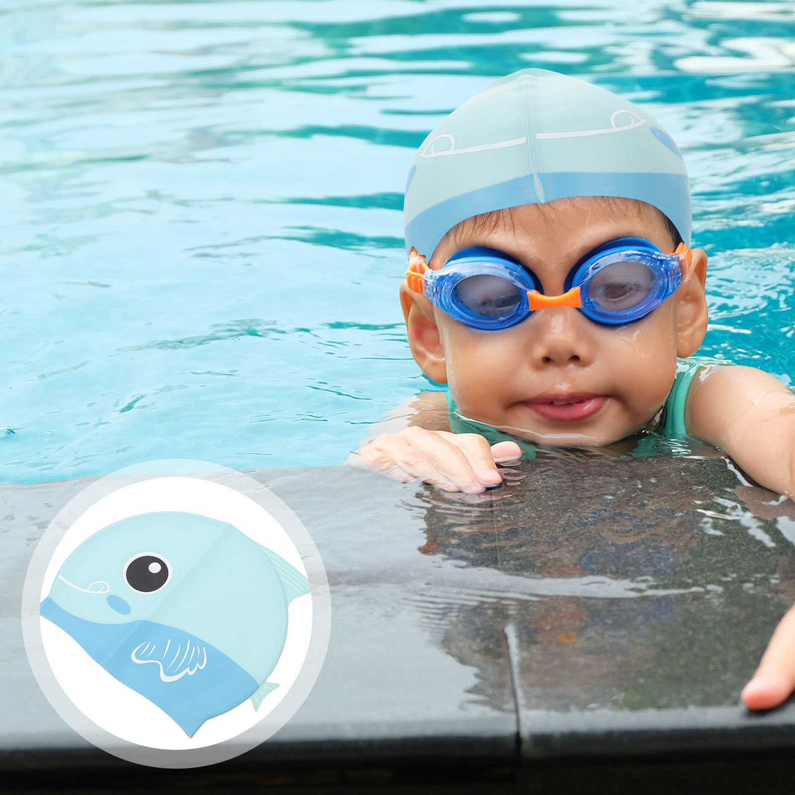 Swim Cap Silicone - Bonnet de bain en silicone pour