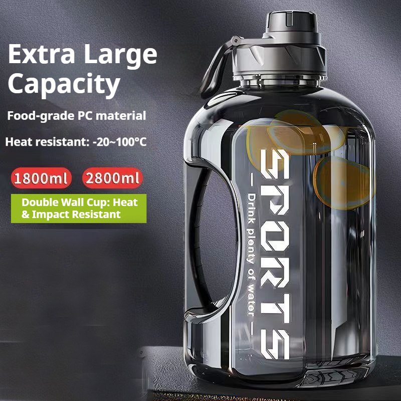 Sports Equipment Types - Bouteille d'eau de sport grande capacité