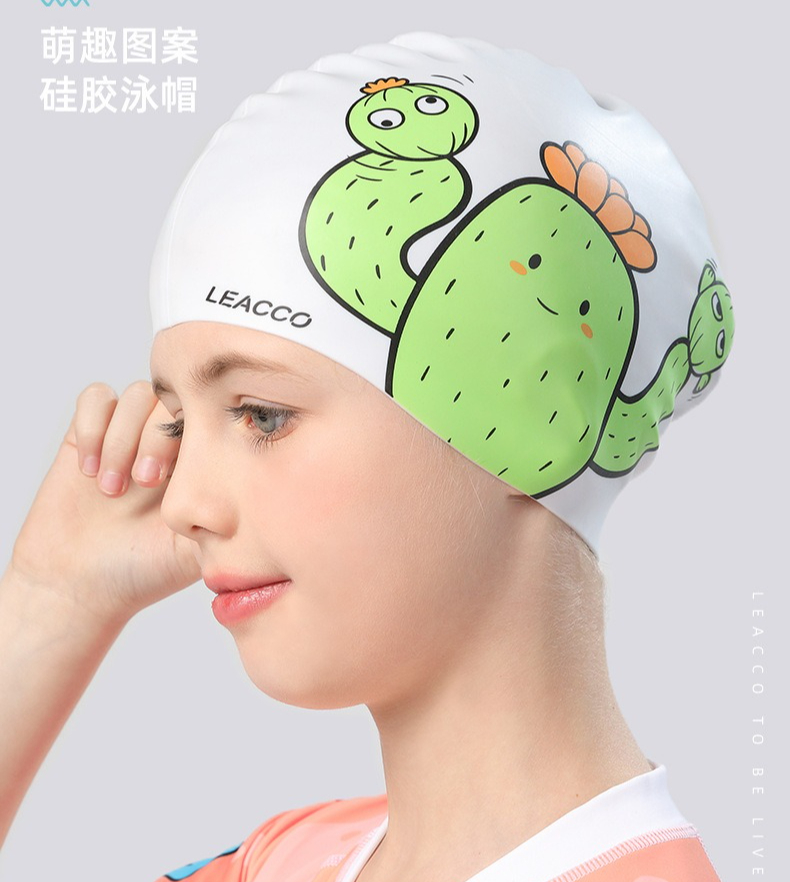 Swim Cap Silicone - Bonnet de bain en Silicone imperméable