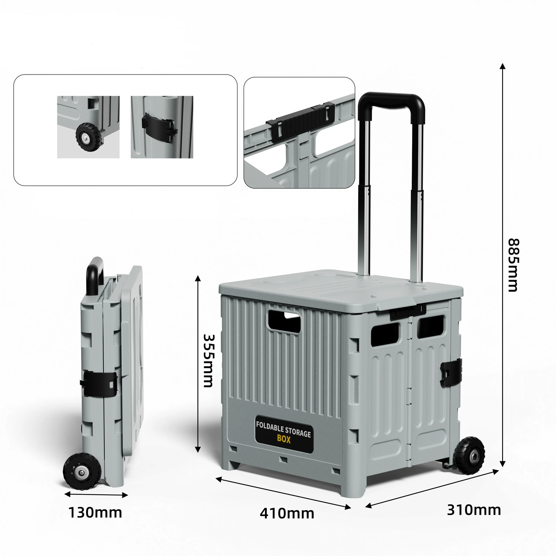 Chariot de courses multifoncti - Sports Equipment Cart On Wheels avis et prix