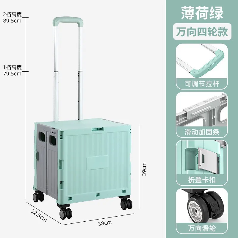Chariot de courses pliable d'e - Sports Equipment Cart On Wheels avis et prix