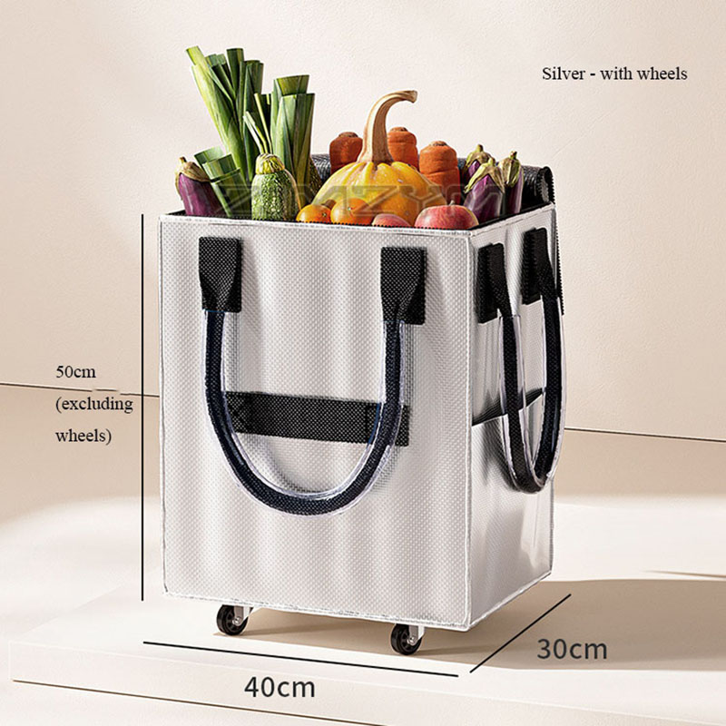 Chariot de courses pliable à 4 - Sports Equipment Cart On Wheels avis et prix