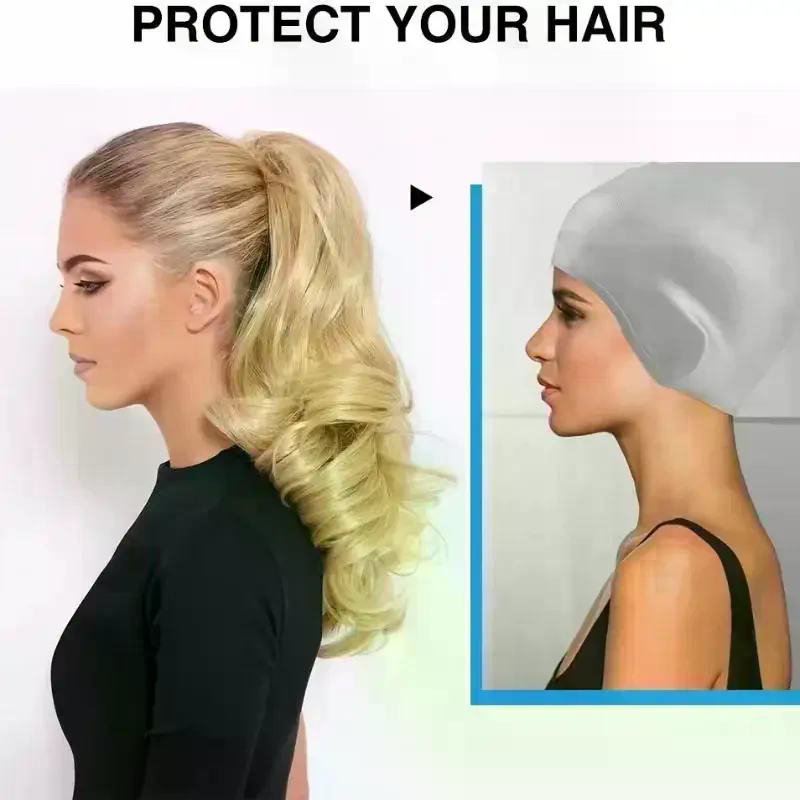 /HTF/ Bonnet de bain imperméab - Swim Cap Silicone avis et prix
