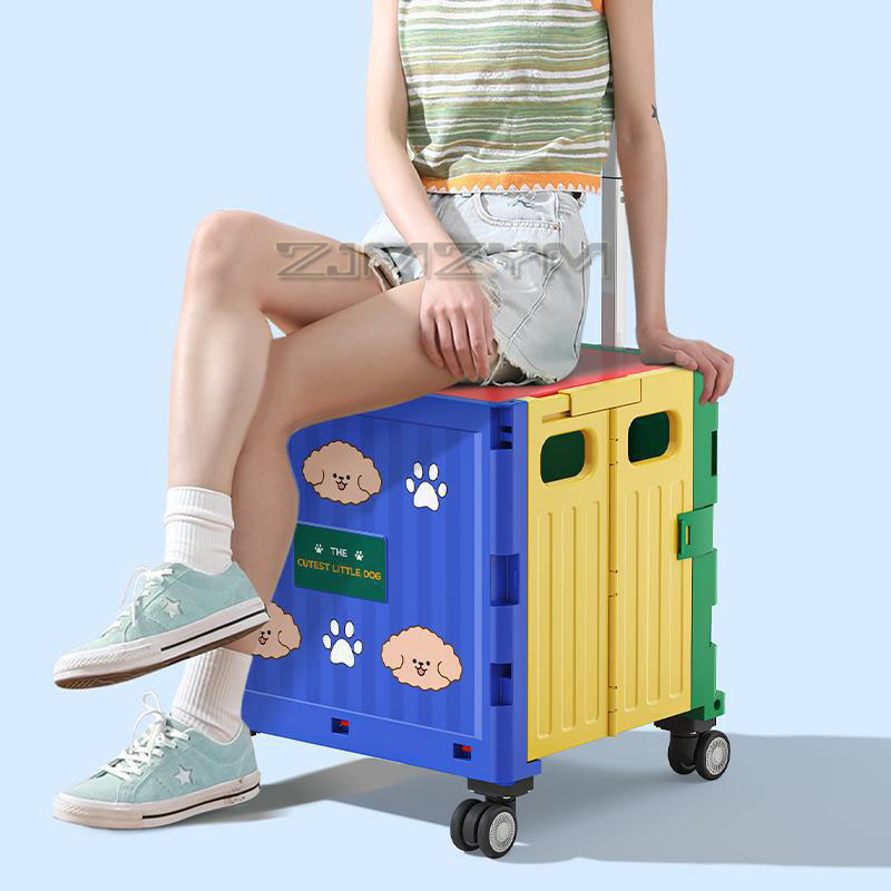 Chariot de courses pliable Ani - Sports Equipment Cart On Wheels avis et prix
