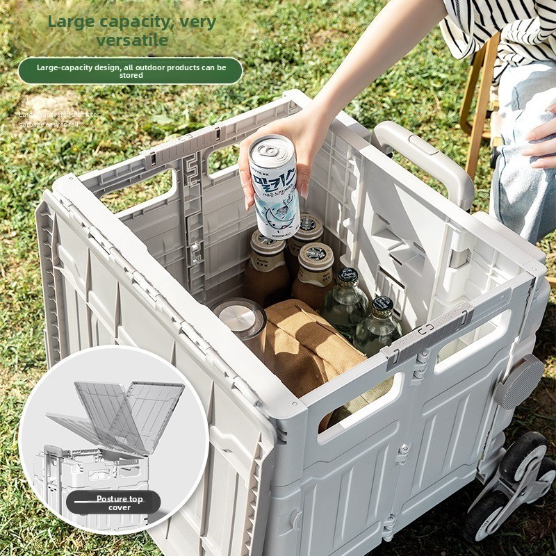 Younai – panier d'épicerie pli - Sports Equipment Cart On Wheels avis et prix