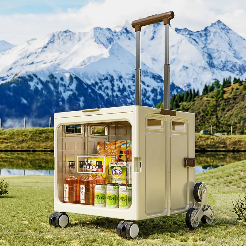 Caddie de courses pliable, lég - Sports Equipment Cart On Wheels avis et prix